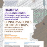 Conversaciones silenciadoras: Reflexiones en torno a la comunicación en los límites de la vida