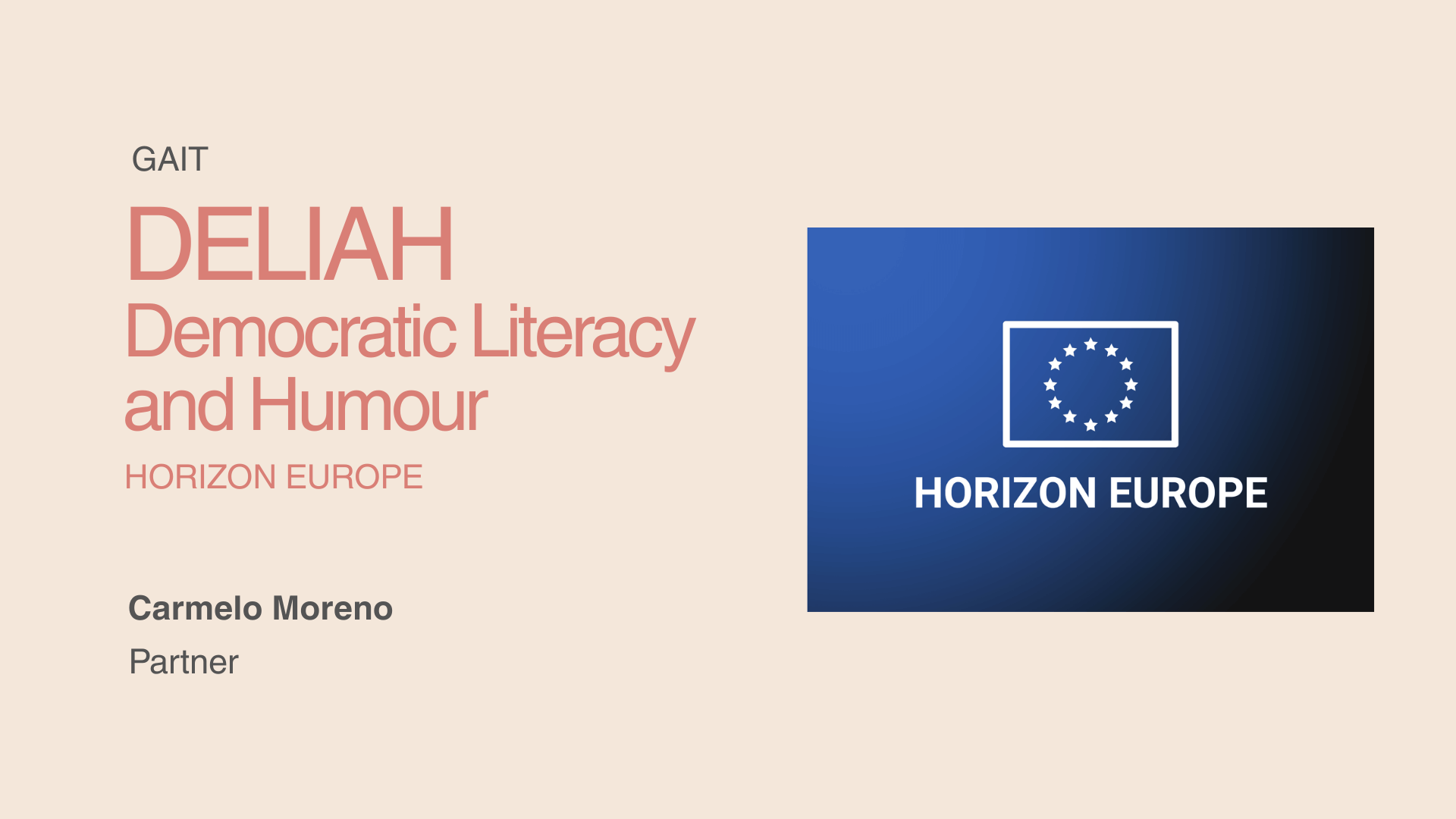 DELIAH Democratic and Literacy Humour