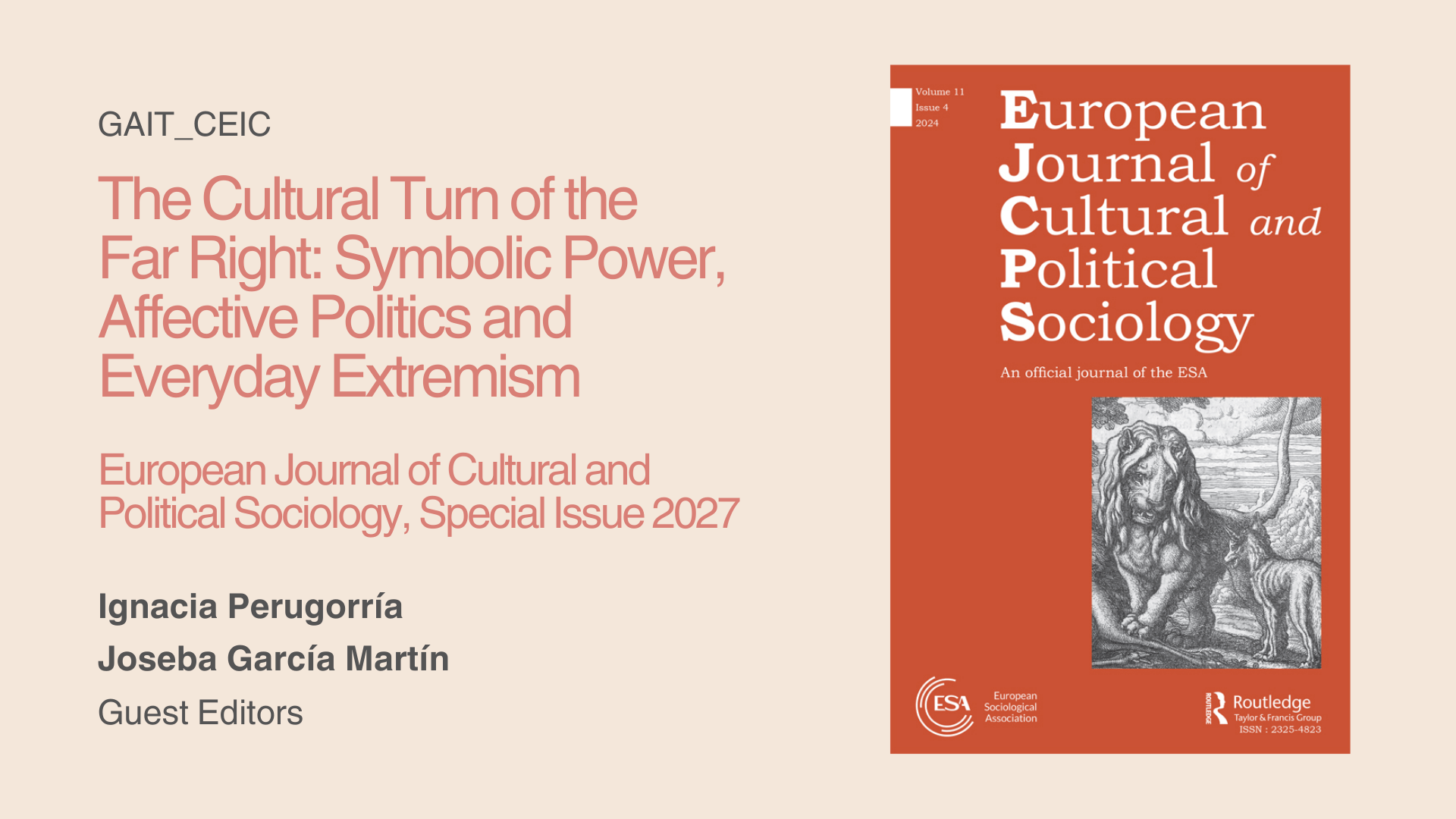 European Journal Cultural Political Sociology